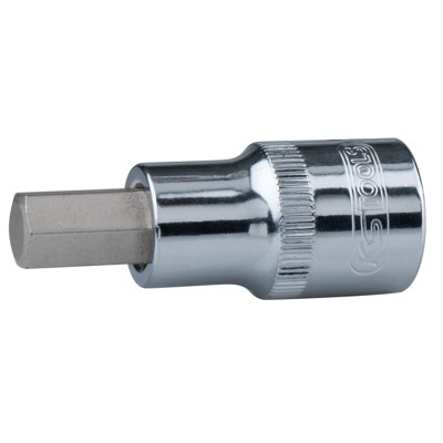 KSTOOLS® - 1/2" CHROMEplus Bit-Stecknuss Innensechskant, kurz, 11mm