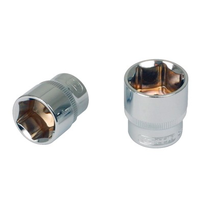KSTOOLS® - 3/8" CHROMEplus Sechskant-Stecknuss, 18mm