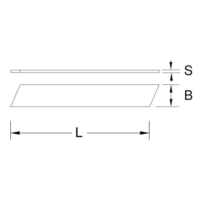 KSTOOLS® - Ersatzklingenmagazin mit 6 Klingen, 0,5x18x100mm, für 907.2195