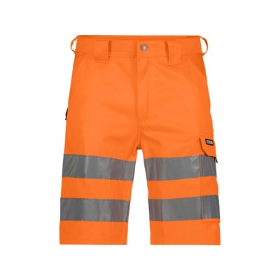 Dassy® - Idaho Warnschutz-Shorts, neonorange, Schrittlänge Standard, Größe 56