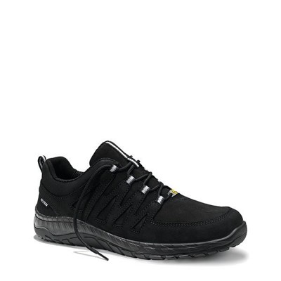 ELTEN - Berufshalbschuh MADDOX black leather Low 929563, ESD O2, Größe 42