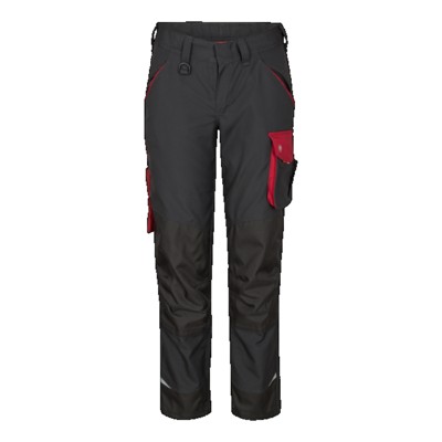 Engel - Galaxy Damen Bundhose 2815-254, Anthrazitgrau/Tomato Red, Größe 38