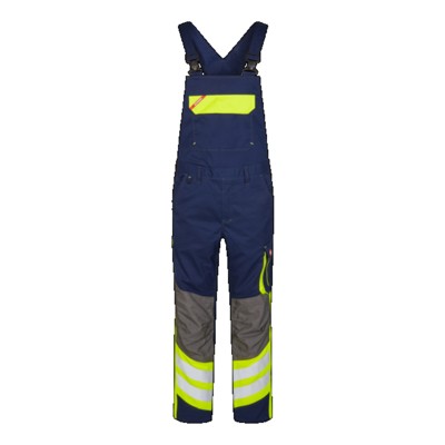 Engel - Cargo Latzhose 3870-217, Blue Ink/Gelb, Größe 42