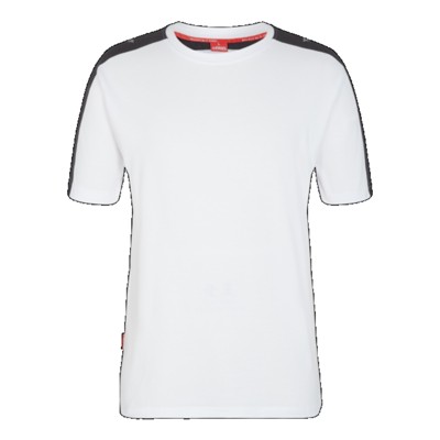 Engel - Galaxy T-Shirt 9810-141, Weiß/Anthrazitgrau, Größe 3XL