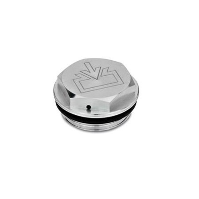 Ganter Norm® - 741-19-M14X1,5-ES-2 Verschlussschrauben mit und ohne Symbol, Aluminium, beständig bis 100 °C