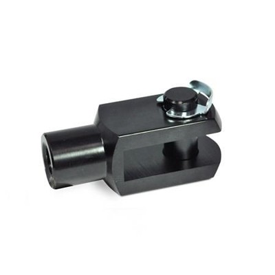 Ganter Norm® - 751-12-24-M12-KL-AL Gabelgelenke, Aluminium