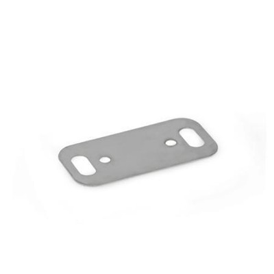 Ganter Norm® - 7247.2-NI-60-1-MT Edelstahl-Distanzplatten für Scharniere GN 7241, GN 7243, GN 7247