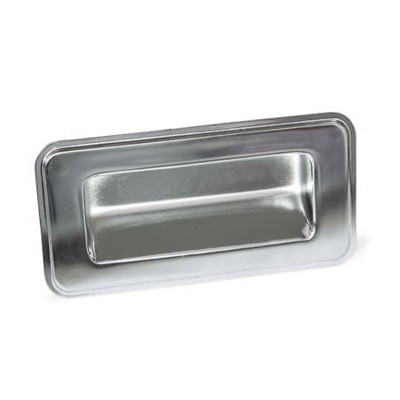 Ganter Norm® - 7332-155-C-3-EP Edelstahl-Griffschalen, zum Anschrauben