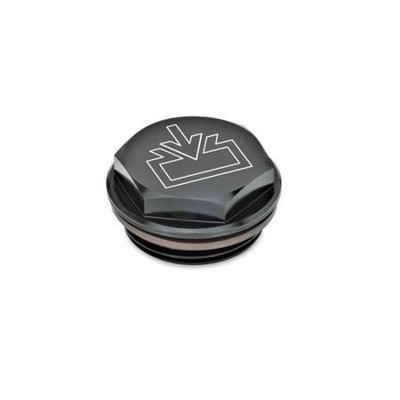 Ganter Norm® - 742-50-G11/4-ESS-1 Verschlussschrauben mit und ohne Symbol, Viton-Dichtung, Aluminium, beständig bi