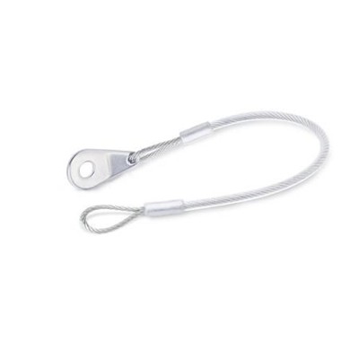 Ganter Norm® - 111.2-320-E-TR Edelstahl-Halteseile mit Befestigungslaschen oder Ösen