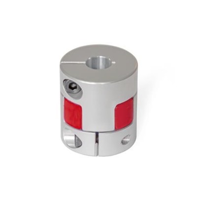 Ganter Norm® - 2240-55-B20-20-AL-RS Elastomer-Klauenkupplungen mit Klemmnabe