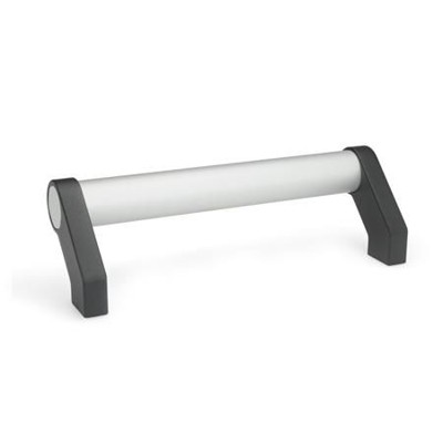 Ganter Norm® - 333-28-500-A-EL Rohrgriffe, Aluminium / Zink-Druckguss