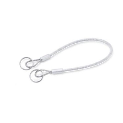 Ganter Norm® - 111.2-150-14-A-TR Edelstahl-Halteseile mit Schlüsselringen oder einem Schlüsselring und einer Befe