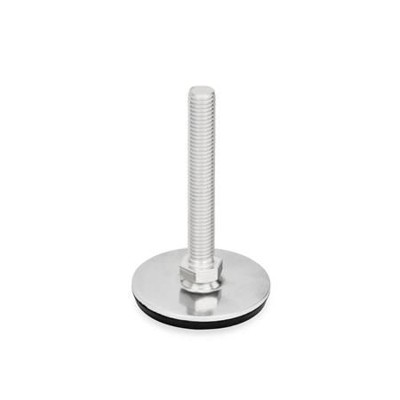 Ganter Norm® - 44-60-M10-100-D3-S Edelstahl-Stellfüße, A4