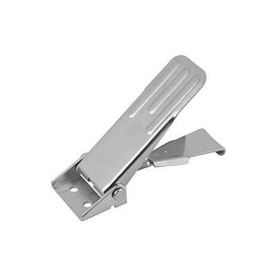 KIPP - SPANNVERSCHLUSS MIT SPANNHAKEN EINSTELLBAR, ANSCHRAUBBOHRUNG SICHTBAR, FORM:A STANDARD, STAHL VERZINKT UND