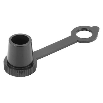 KIPP - SCHUTZKAPPE, FORM:B, SCHWARZ
