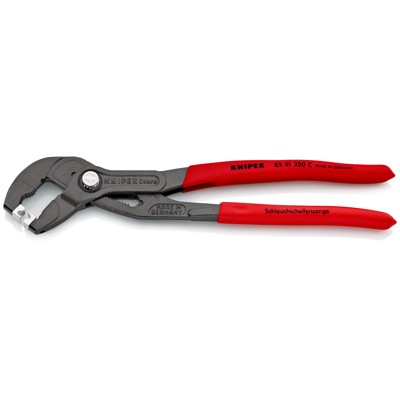 KNIPEX® - 85 51 250 C SB Schlauchschellenzange für Click-Schellen grau atramentiert 250mm