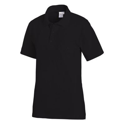 Leiber - Poloshirt Unisex schwarz 08/241/10, Größe M