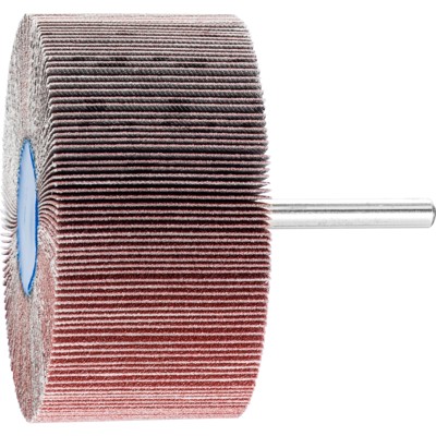 PFERD - Korund Fächerschleifer F Ø 80x40mm Schaft-Ø 6 mm A150 für Feinschliff und Finish
