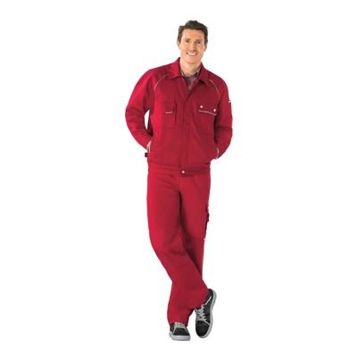 Planam - Bundjacke 2117 rot/rot, Größe 50