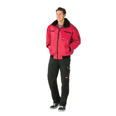 Planam - Winterjacke 0359 rot, Größe 3XL