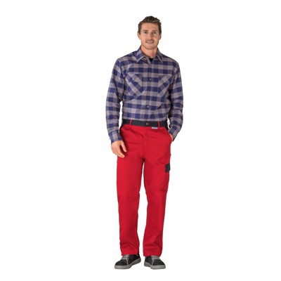 Planam - Bundhose 1213 rot/marine, Größe 29