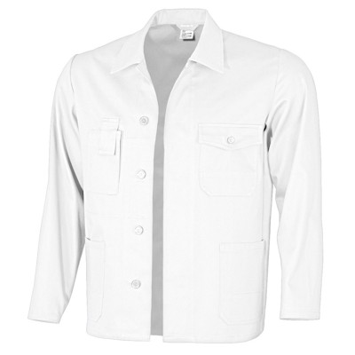 qualitex® - Arbeitsjacke "basic" weiß, Größe 94