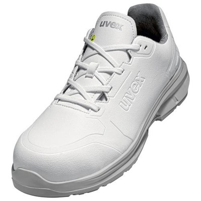 uvex - 1 sport white Halbschuhe S3 65823 weiß, Weite 12, Größe 48
