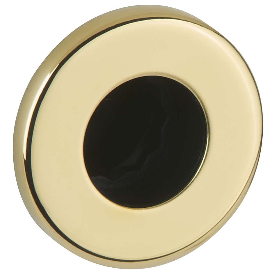 HERMAT Drückerrosette 2402.KF, Messing
