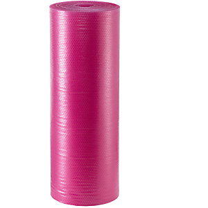 Ableitfähige, antistatische Luftpolsterfolie ESD, 3-lagig, 100 µm, 1200 mm breit, Länge 100 m.