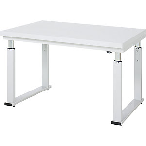 Arbeitstisch, elektrisch höhenverstellbar, Höhe 740 - 1140 mm, Hartlaminatplatte, BxT 1250 x 900 mm.