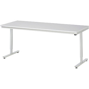 Arbeitstisch, elektrisch höhenverstellbar Serie Adlatus, Spanplatte MF-beschichtet, Höhe 720 - 1120 mm, BxT 2000 x 800 mm.