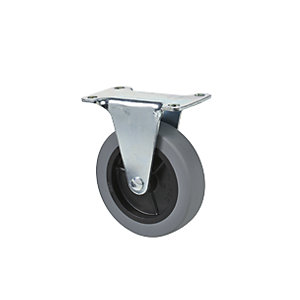 Bockrolle Alu-Plattformwagen, Ø 100 x 25 mm, zu Modell EX-1A.