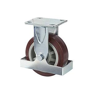 Bockrolle, für Spindelhubtisch 500 kg, Ø 150 mm.