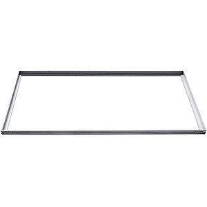 Aluminium-Einbaurahmen, für Aluprofilmatte, für LxB 1185 x 785 mm.