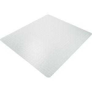 Bodenschutzmatte, mit Noppen für Teppichböden, BxT 1200 x 900 mm.