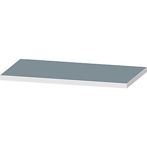 Arbeitsplatte für Werkbank, Universalbelagplatte, Breite 1270 mm, Stärke 50 mm.