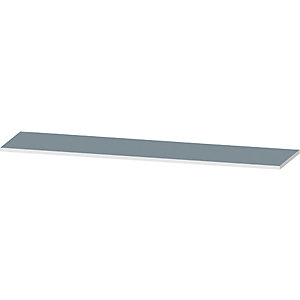 Arbeitsplatte für Werkbank, Universalbelagplatte, Breite 2800 mm, Stärke 40 mm.