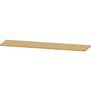 Arbeitsplatte für Werkbank, Rotbuchenplatte massiv, Breite 2800 mm, Stärke 40 mm.