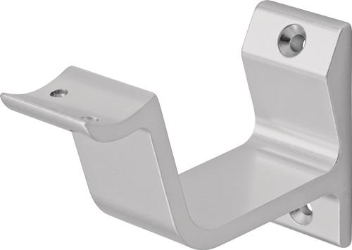 HERMETA Handlaufträger 3552 Alu.silberf.elox.gewölbte Auflage HERMETA