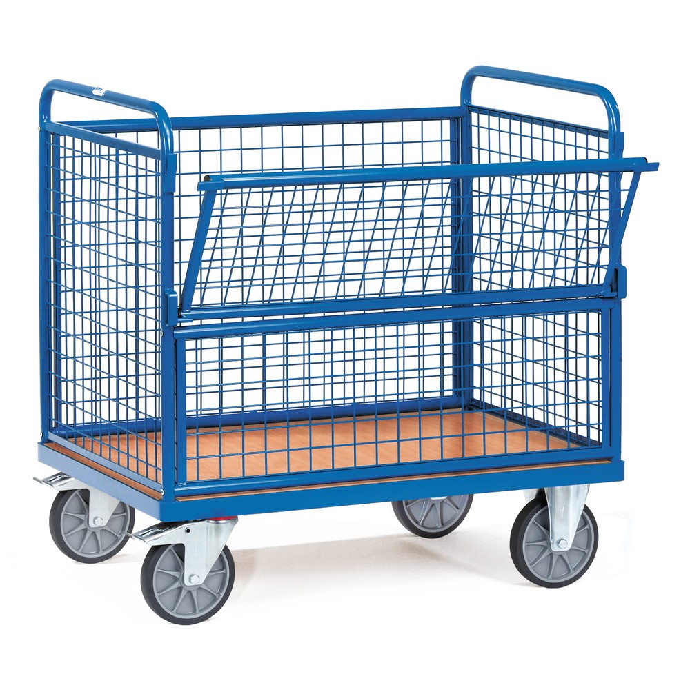 fetra® Kastenwagen mit Drahtgitterwänden