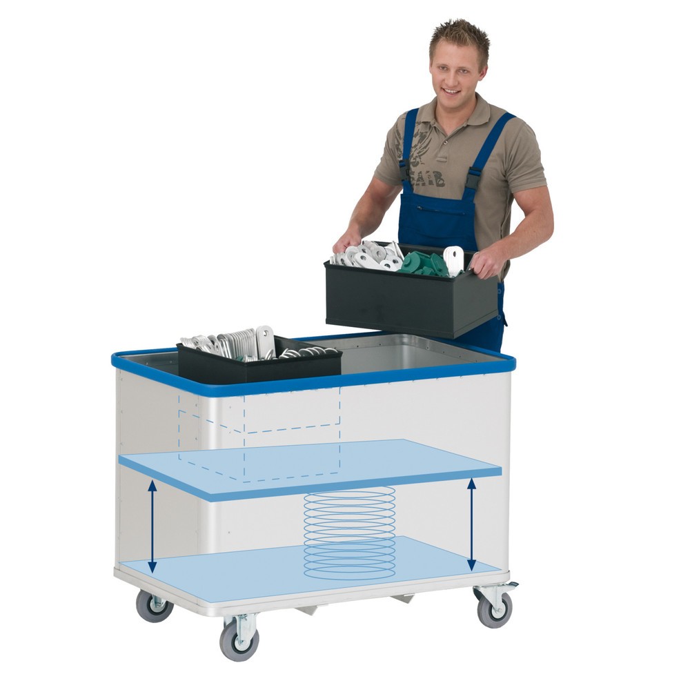Gmöhling Federbodenwagen aus Aluminium