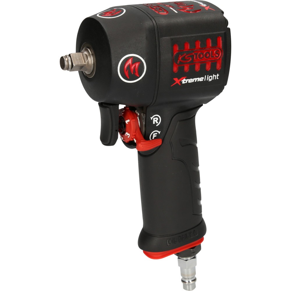 KS TOOLS miniMONSTER Xtremelight Hochleistungs-Druckluft-Schlagschrauber