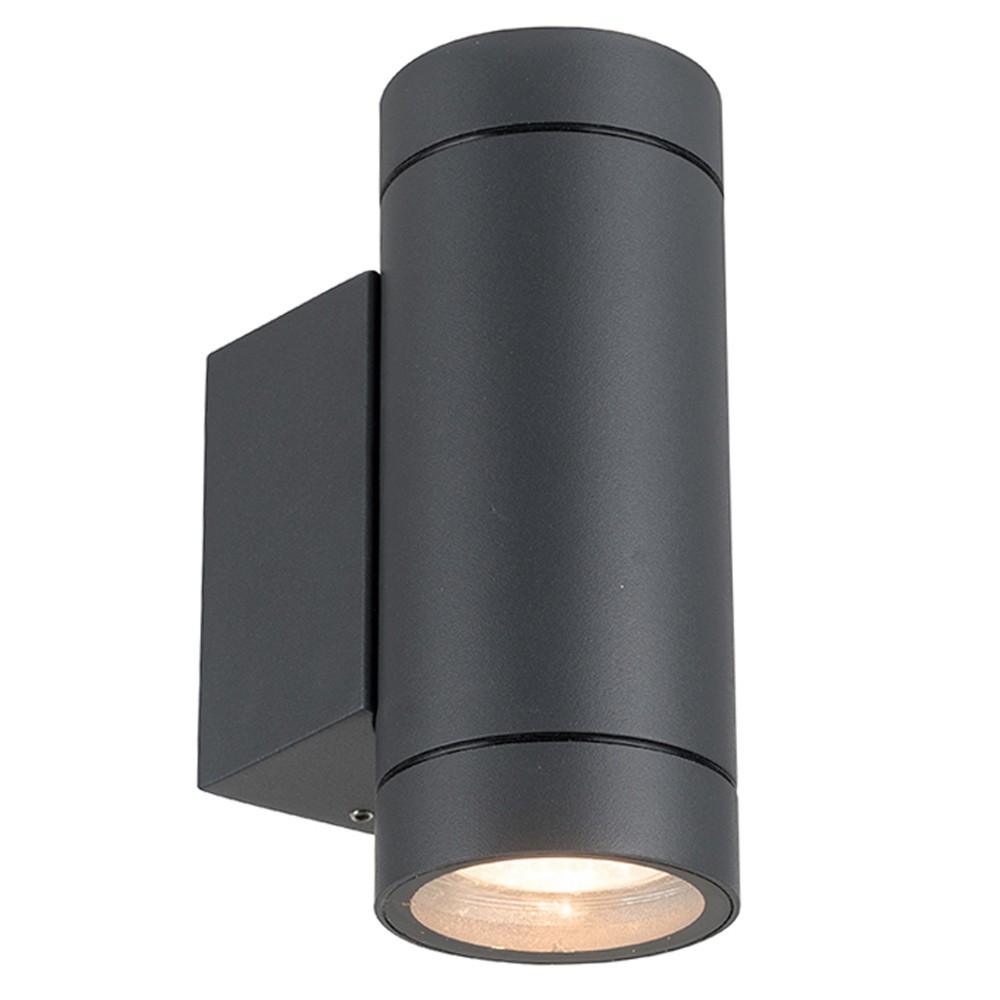 LED outdoor - Wandleuchte Nubiya - 2xGU10 IP44 - anthrazit